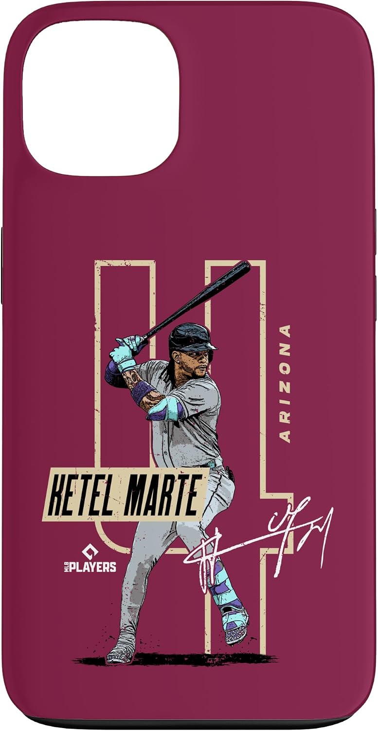 Ketel Marte | Arizona MLB Baseball Players| MLBKMA205M Case for iPhone 14 Pro Max