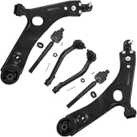 Vista 93 de Detroit Axle - Kit de suspensión delantera RWD para Chrysler 300 Dodge Challenger Charger Magnum, brazos de control superior con barras