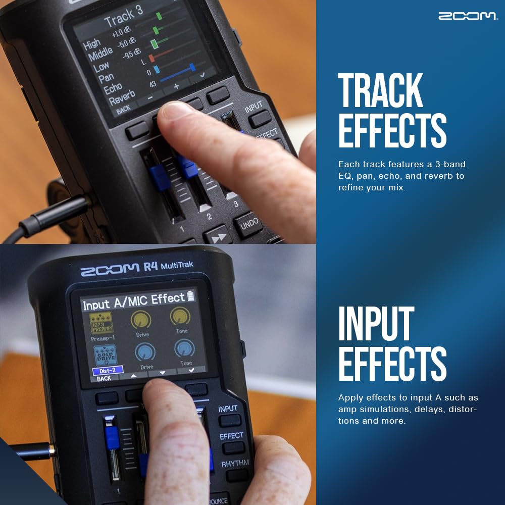 Amazon.com: Zoom R4 Multitrak, 32-Bit Float Recorder, 4