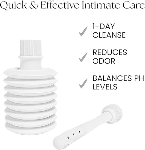 Miniatura 6 de Bio Wellness 444 Silver D Elite Ducha vaginal con plata coloidal y aceite de árbol de té - Mantenimiento mensual limpiador de 1 día