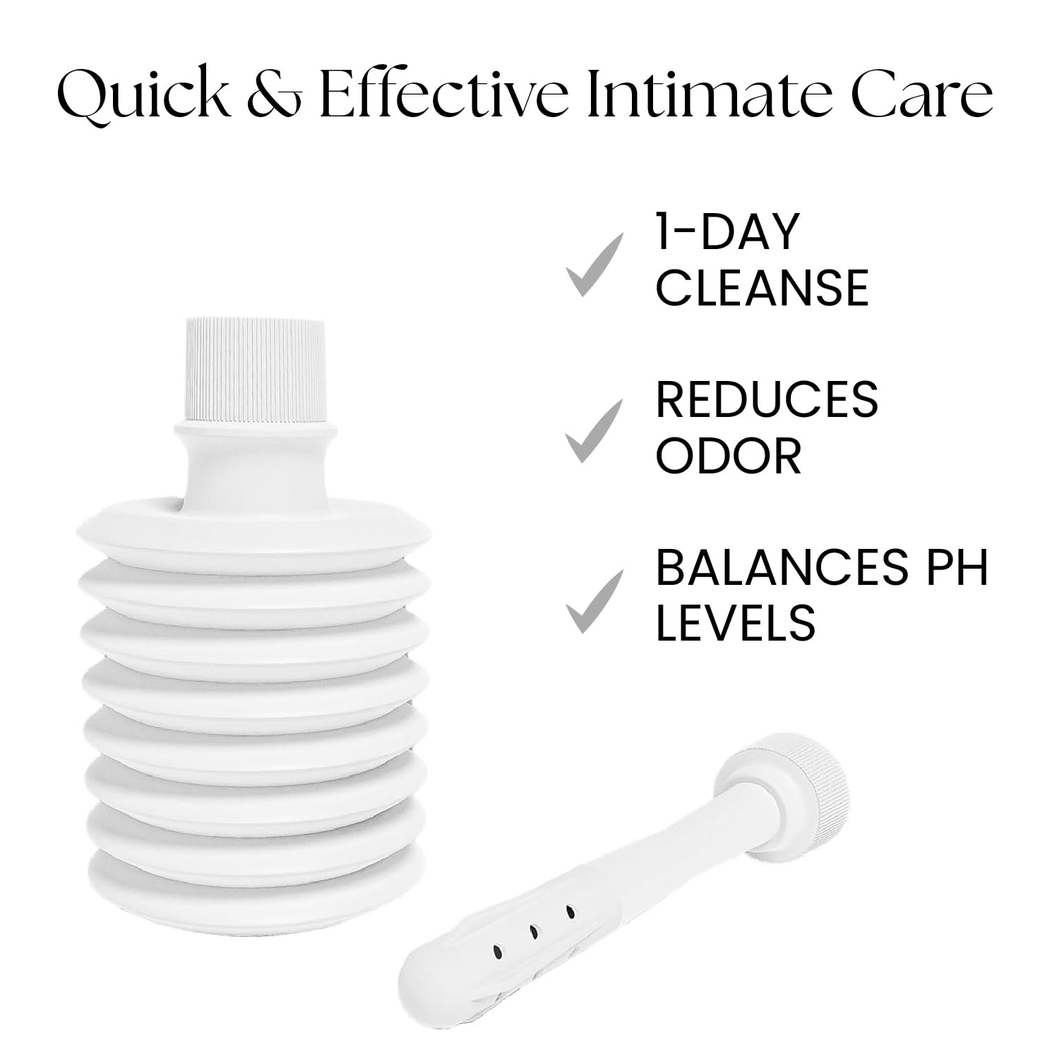 Silver D Elite Vaginal Douche with Colloidal Silver & Tea Tree Oil – Monthly Maintenance 1-Day Cleanser