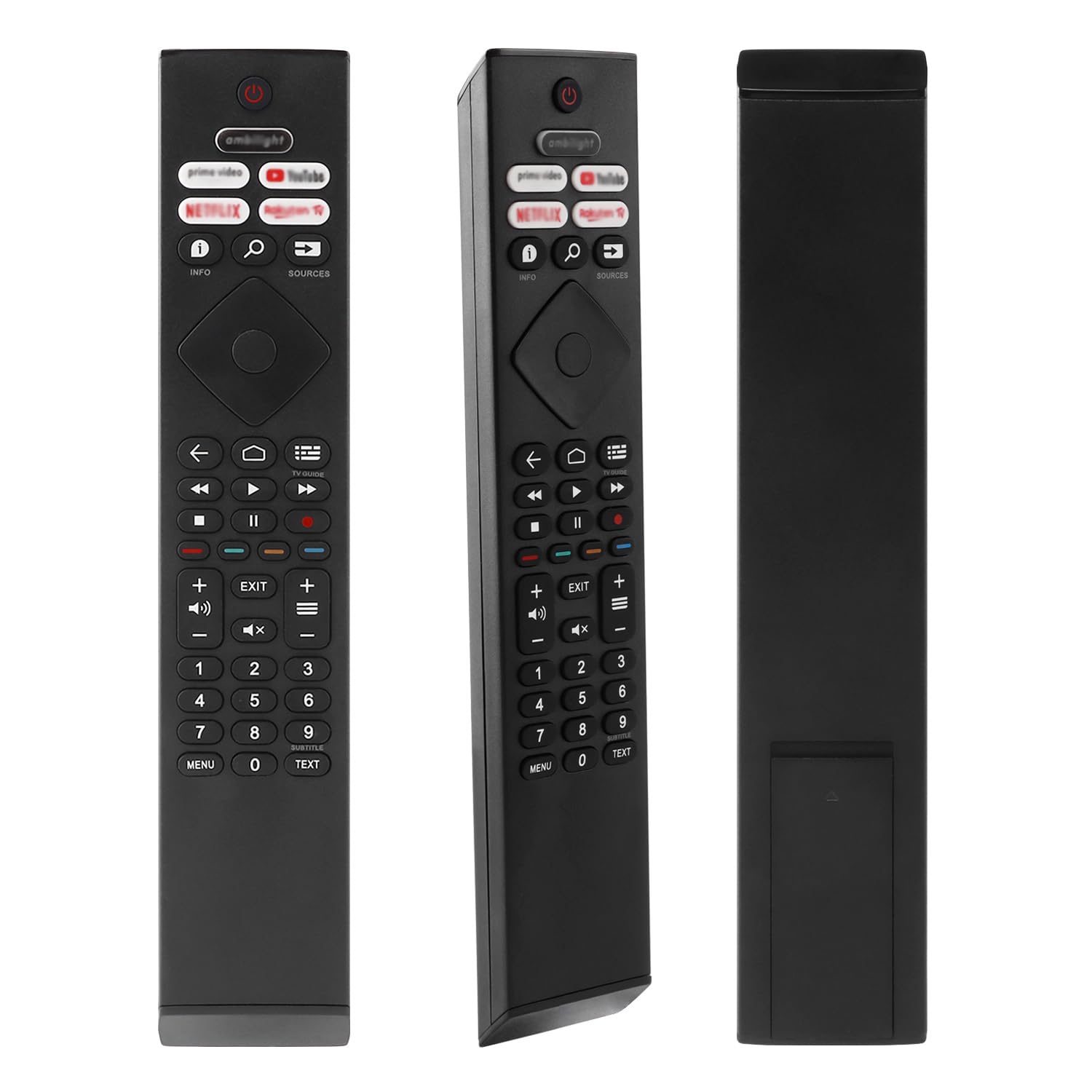 Telecomando Sostitutivo Per TV Philips - Compatibile Con 996590000449, YKF308-001, 42PFL3507H/12 E Altri Modelli