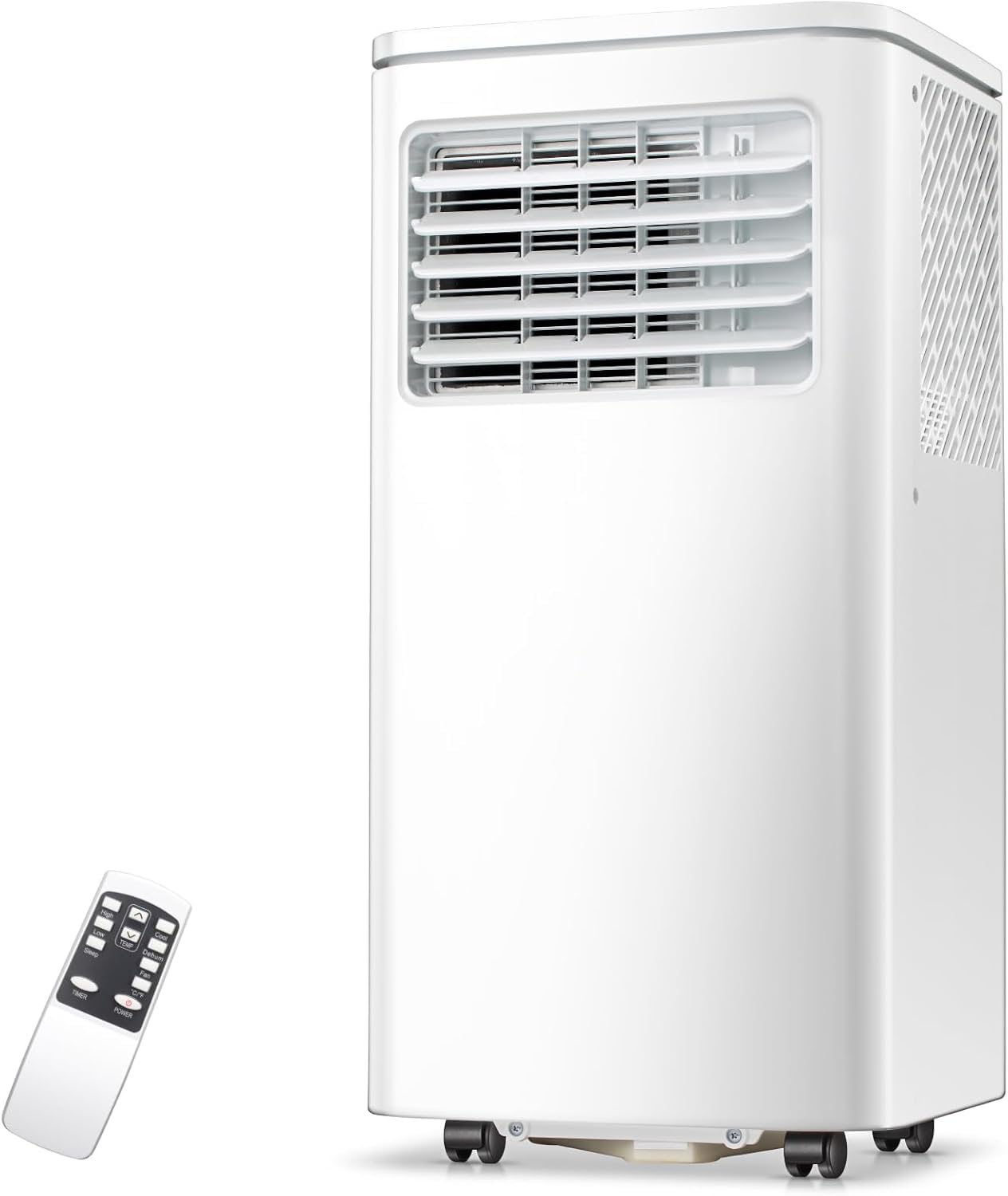 Antarctic Star 10000 BTU Portable Air Conditioner, Portable AC Unit with 4-in-1 Cooling, Dehumidifier &amp; Fan, 24H Timer, Remote Control, Quiet Air Conditioner for Room up to 450 Sq.Ft, Easy Install