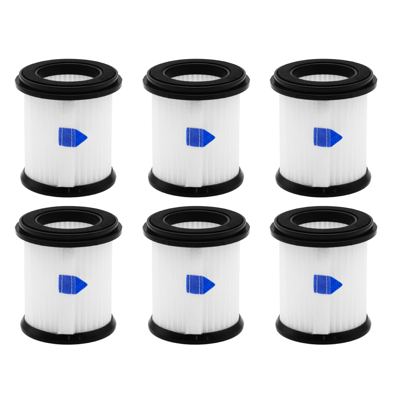 ilovelife HEPA-Filter mit Netzfilter, Ersatz für INSE N5S N5T S6T S6P Pro S610/TMA T120 T121 T151 T150 T220 T210 T181 T180 T220 schnurlosen Staubsauger, 6 Stück