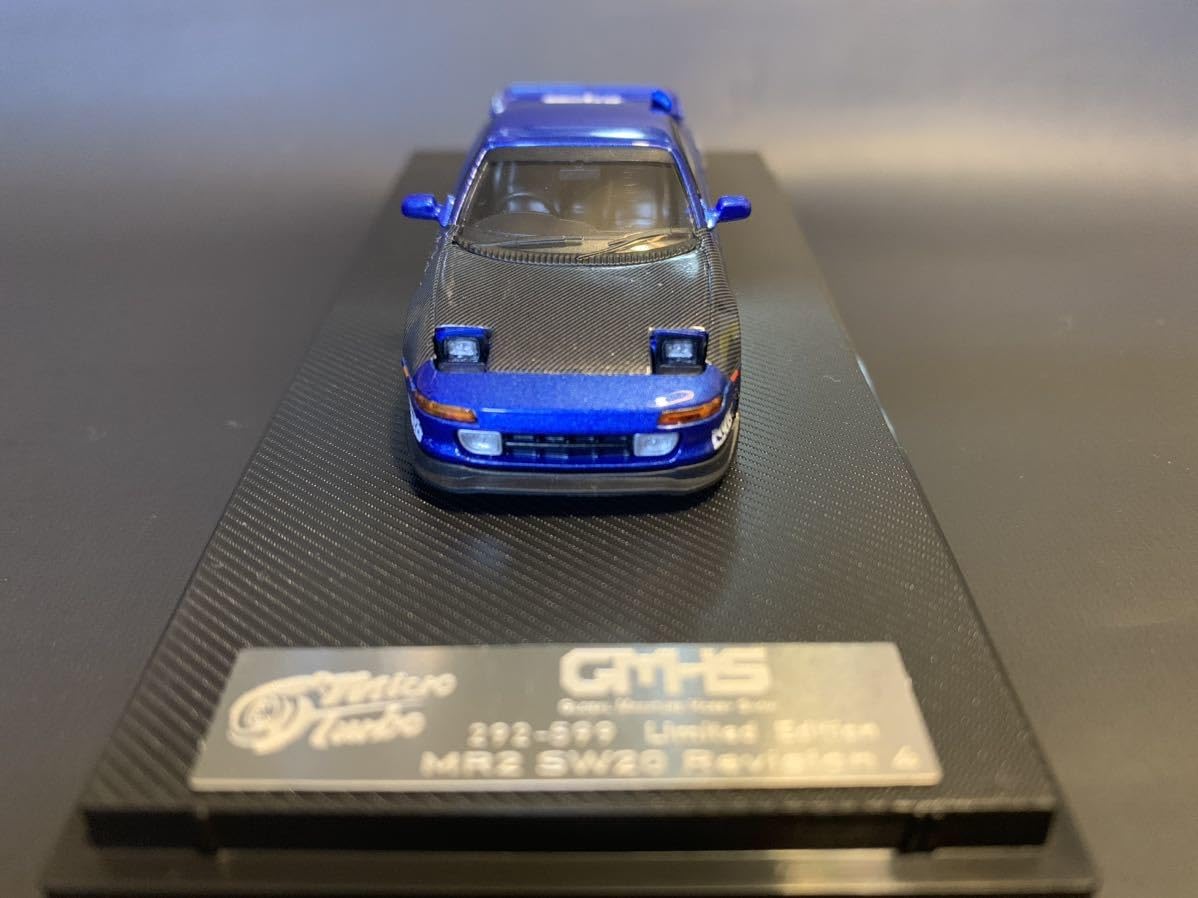 1/64 トヨタ TOYOTA MR2 SW20 GMHS限定 ミニカー Amazon | 1/64 MICRO TURBO ミニカー MR2 SW20 GMHS 限定 青