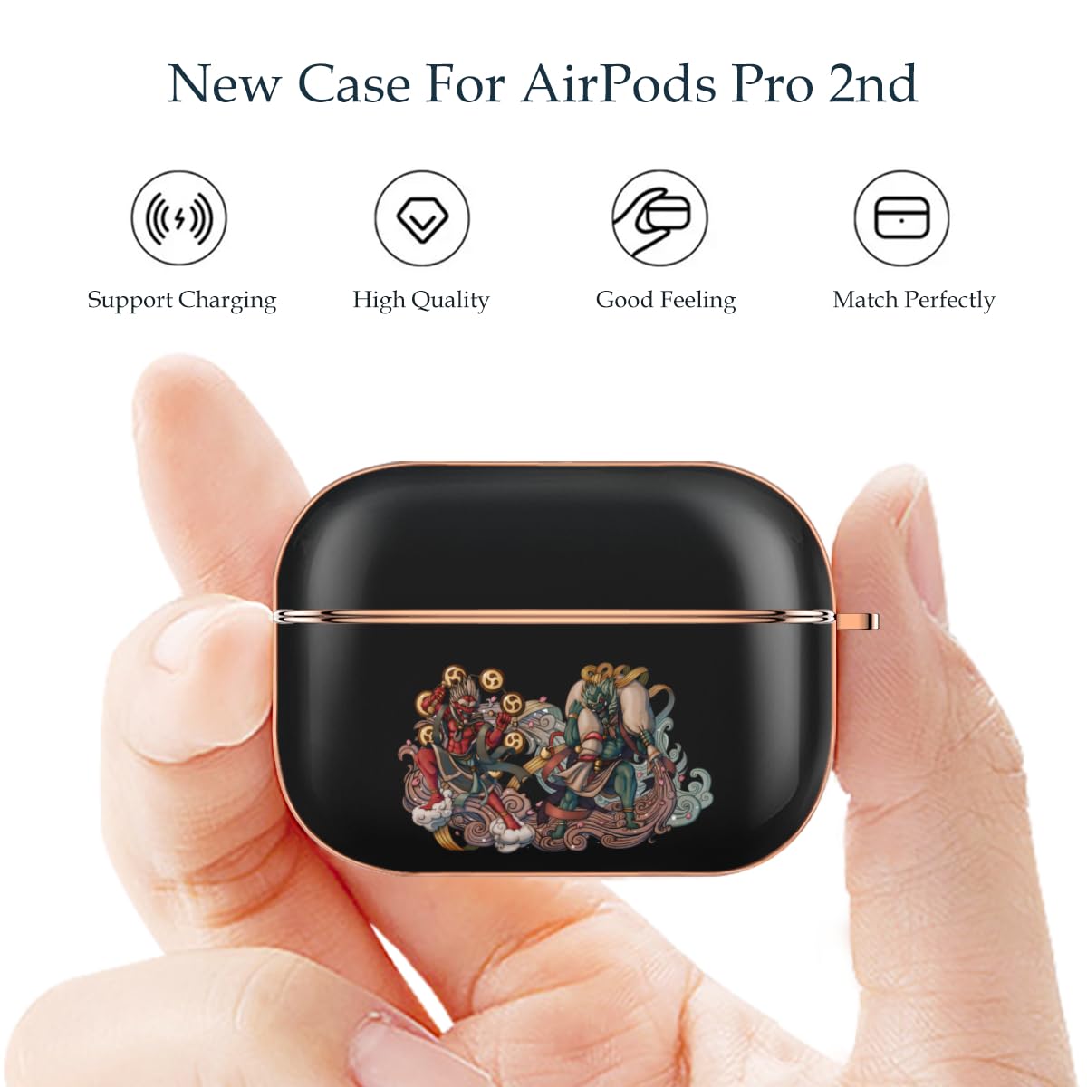 Amazon | AirPods Pro2ケース 風神 雷神 AirPods Pro第2世代ケース