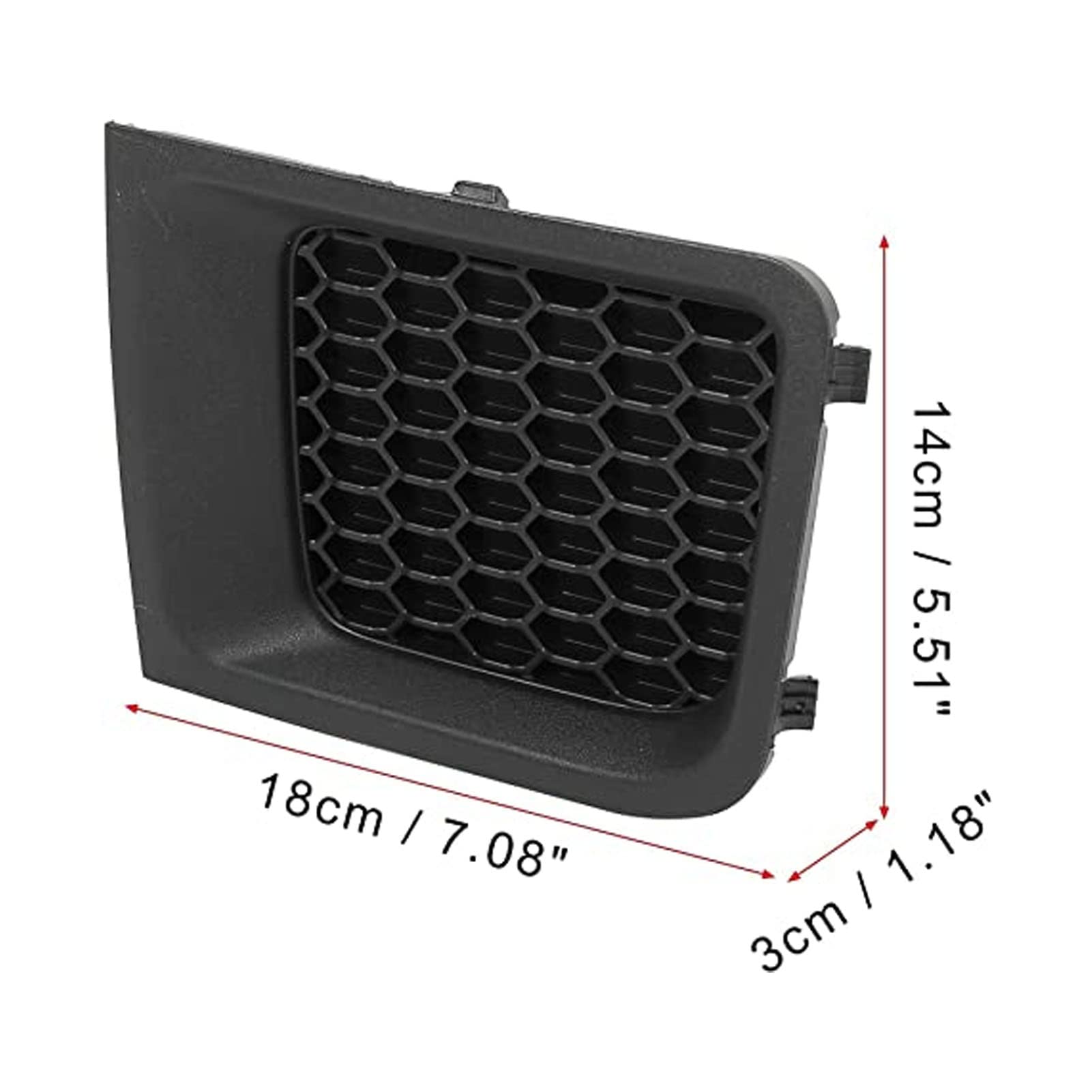 Griglia Paraurti Anteriore Sinistra, Griglia Paraurti Anteriore Sinistra Destra 5XB63LXHAa Sostituzione Coperchio Cornice Inferiore Per Jeep Renegade 2015-2017