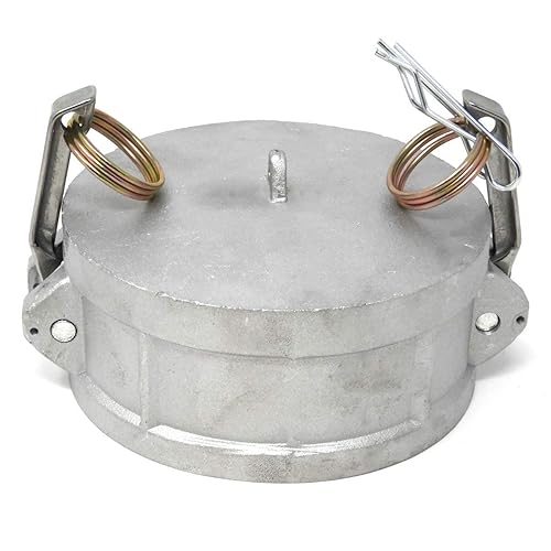 Miniatura 33 de Gloxco Montaje de leva y ranura, aluminio, tipo DC, tapón antipolvo de 1-1/2" (CAM-15-DC-AL)