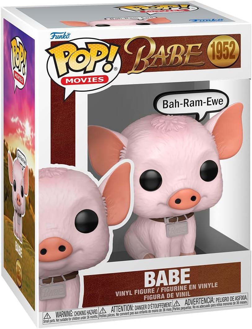 Funko Pop! Sayings: Babe The Pig - Collectable Vinyl Figure - Gift Idea - Official Merchandise - Toys for Kids & Adults - Movies Fans - Model Figure for Collectors and Display