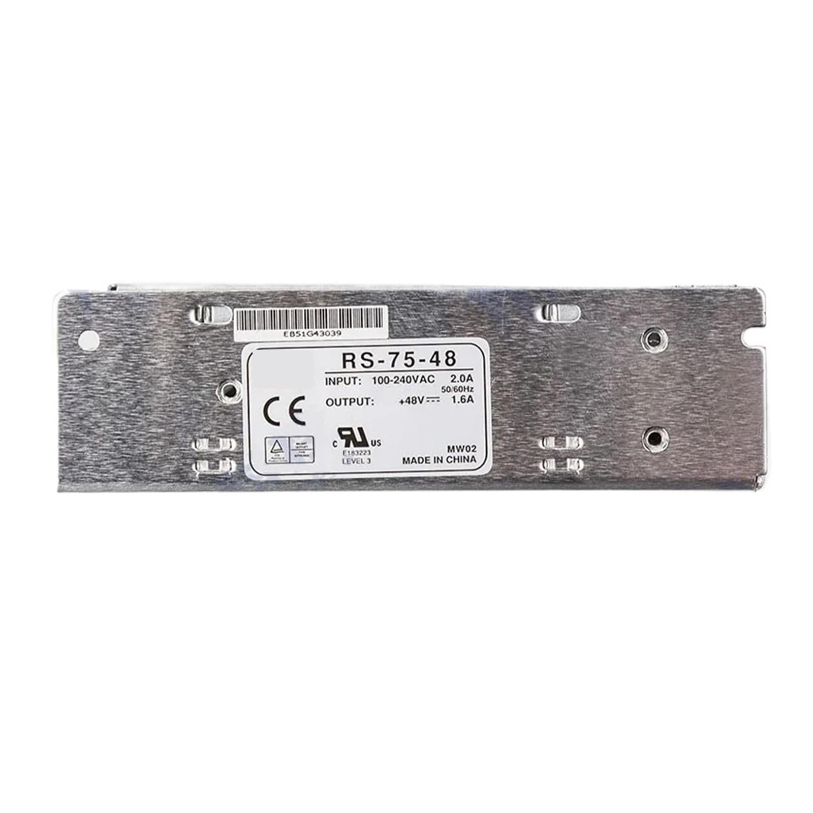 BALYDLUL RS-75-48 76.8W Single Output Switching Power Supply RS-75 48V 1.6A