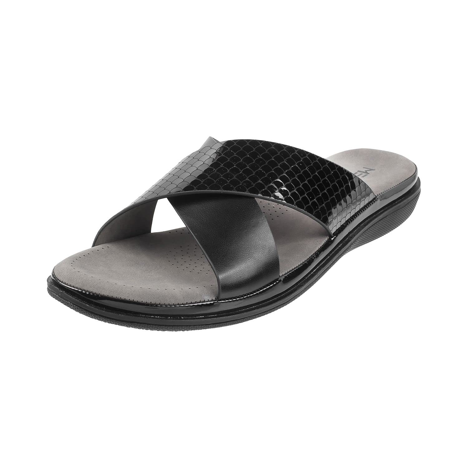 See full amazon price history chart for Metro Women Black Synthetic Leather Cross Strap Comfort Slip-on Sandal UK/8 EU/41 (41-37) Metro Women Black Synthetic Leather Cross Strap Comfort Slip-on Sandal UK/8 EU/41 (41-37) (B0CQHHRP72) Amazon Price History, Amazon Price Tracker