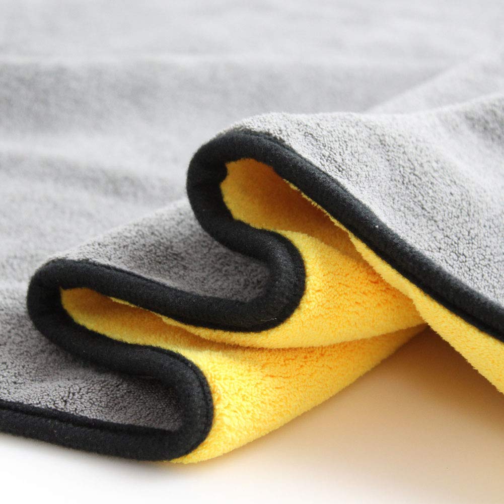 Manteau de Séchage pour Chien, Serviette de Chien, Absorbant à de Microfibre, Cadeau Peignoir pour Chien Serviettes de Bain