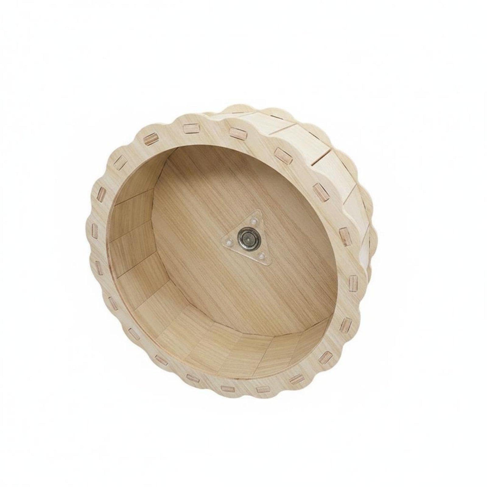 Silent Hamster Wheel Low Noise Wooden Hamster Wheel Wood Pet Exerciser for Hamsters, Guinea Pigs, Cage 23CM|Pet Supplies| Small Animal Supplies| Exercise & Toys-image-47