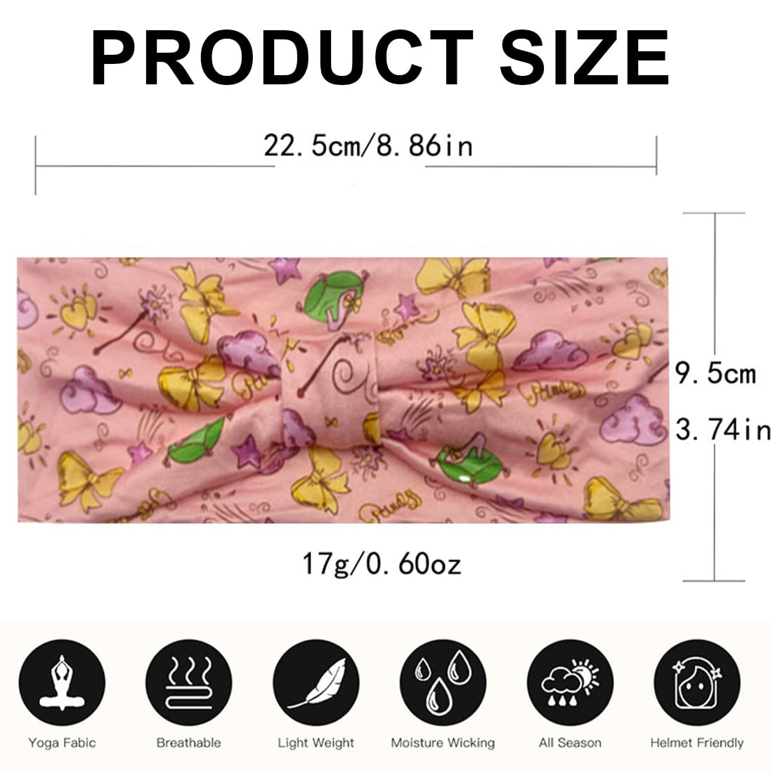 3 Piezas Cinta Pelo Niña Elastica Lazos Pelo Niña Lazo Mariposa Accesorios Pelo Niña para Escuela Ocio Deporte