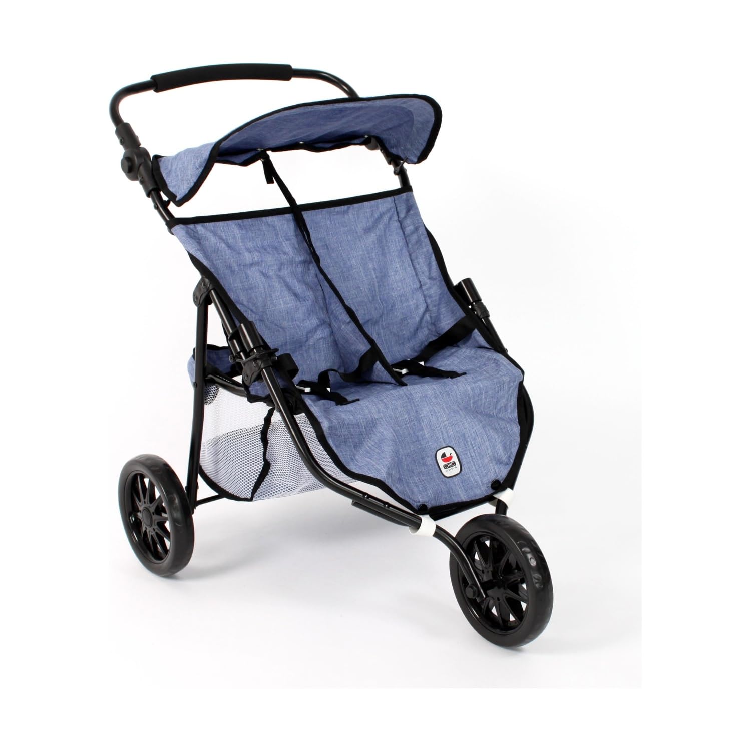 Bayer Chic 2000 697-50 Poussette de Jogging Moderne à 3 Roues pour poupées