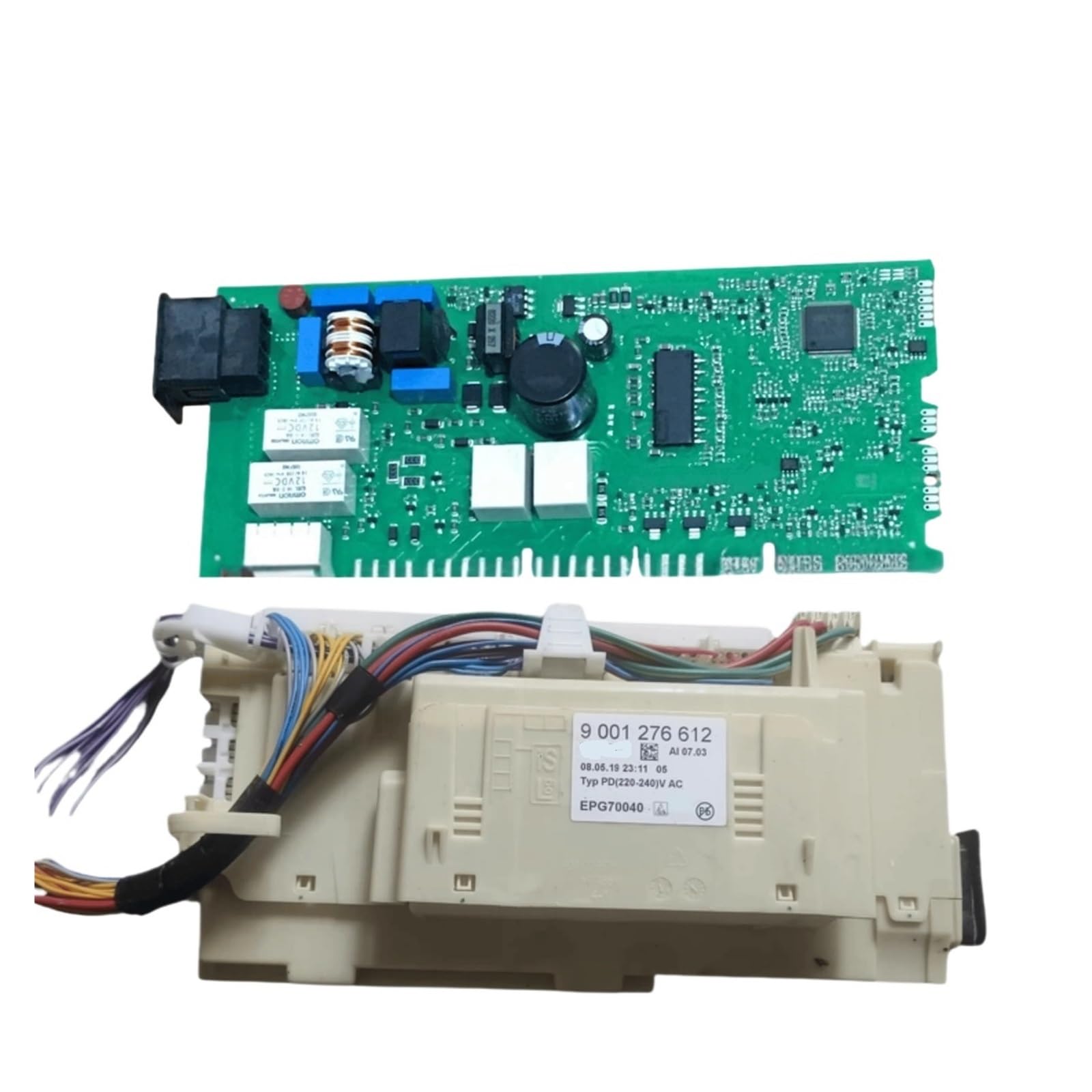 Placa de ordenador 9001276612 EPG70040, compatible con Siemens, compatible con Bosch, lavavajillas