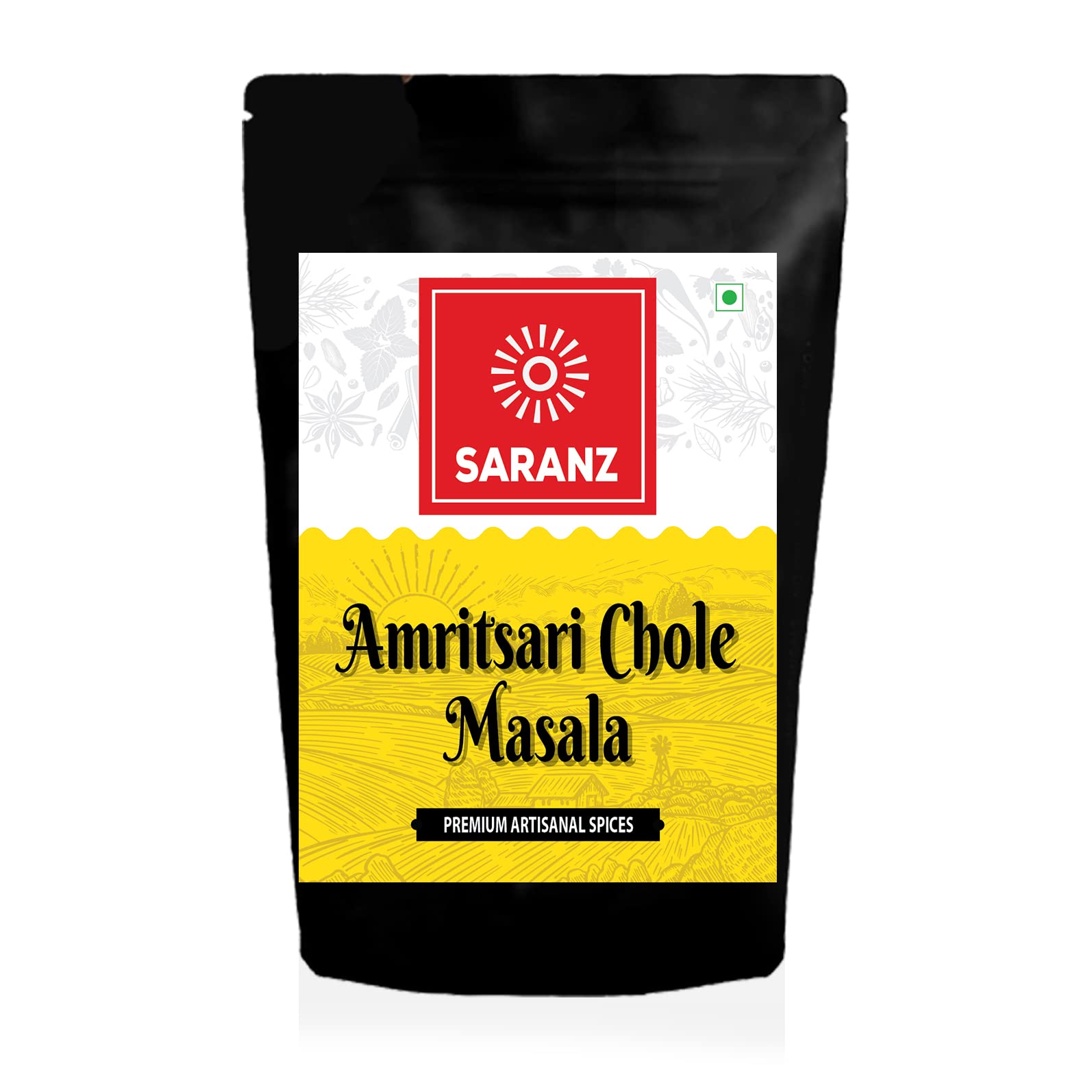 SARANZ Amritsari Chole Masala Perfect for Cooking, Ready to Use, No added colours, Spice Powders and Masalas, Chana Chole Masala,Fresh Spices,Chole Gravy Masala,Chole Bhature Masala -100 Grams (B09TRL9BL8) Amazon Price History, Amazon Price Tracker