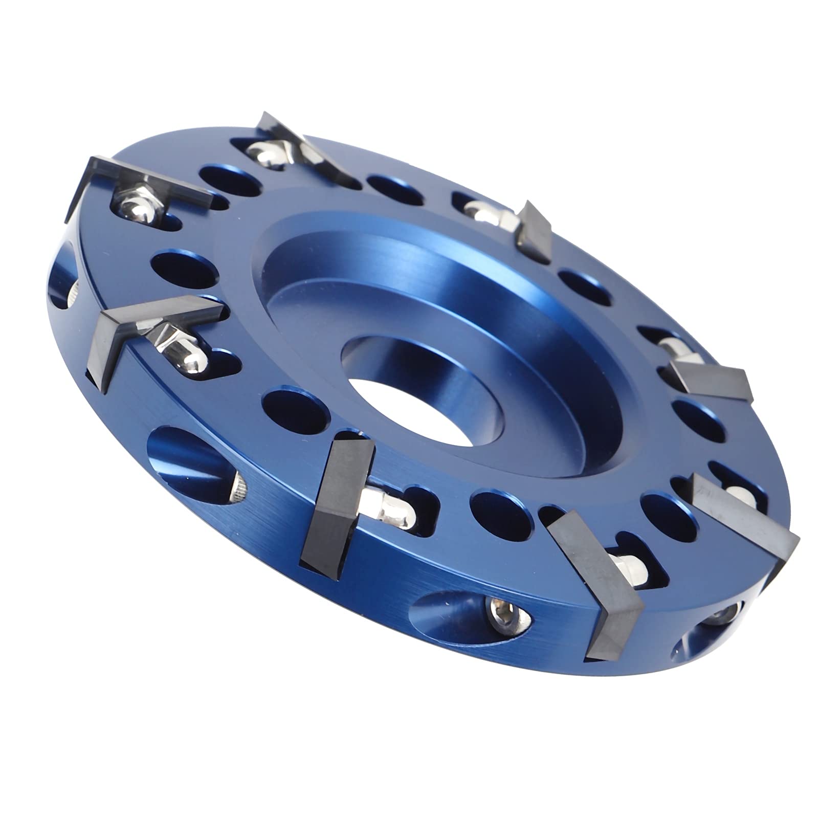 KIMISS Disque de de Sabot de Bétail en Alliage d'aluminium à 8 Lames pour Meuleuse d'angle – Outil de de Sabot de Vache Efficace avec Lames à 2 Côtés et Dissipation Thermique Améliorée
