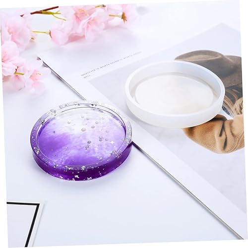 Miniatura 6 de VILLCASE 12 piezas de posavasos DIY molde de fabricación de joyas moldes para resina moldes de resina moldes de resina moldes de joyería de resina