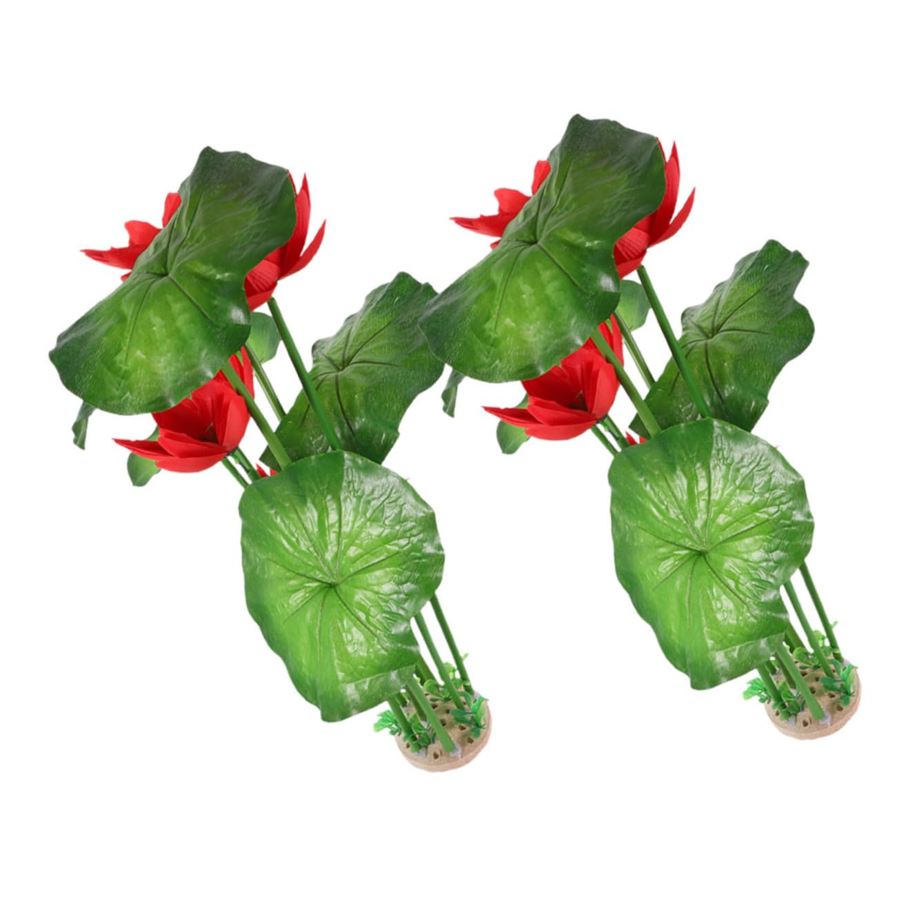 2Pcs Realistic Fish Tank Decor for Weddings Parties and Aquatic Pets Sturdy Versatile Decorations for Vibrant Aquarium Landscapes
