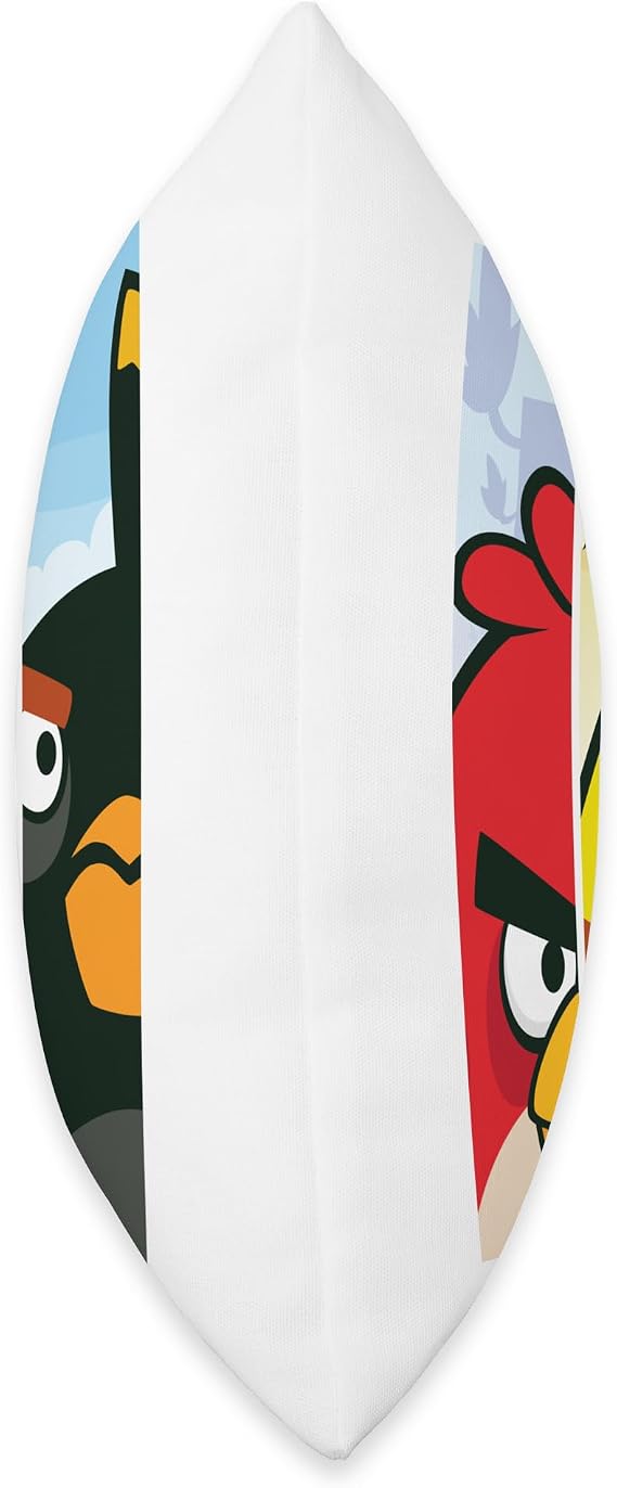 Angry Birds Flock Throw Pillow