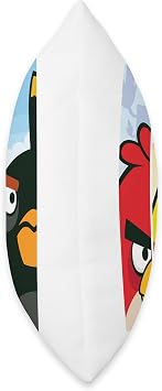 Angry Birds Flock Throw Pillow