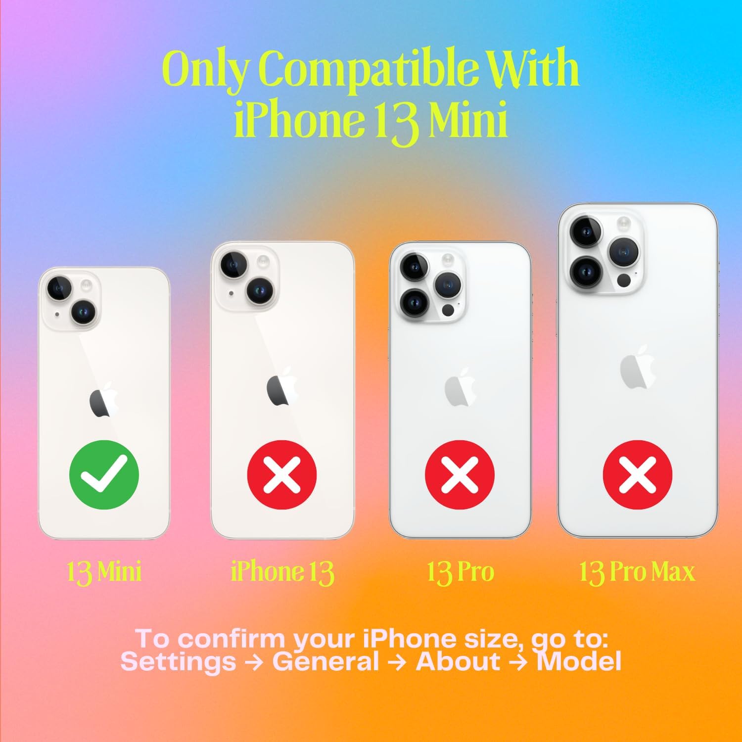 FELONY CASE - iPhone 13 Mini Case - Neon Yellow Silicone Phone Cover | Liquid Silicone with Anti-Scratch Microfiber Lining, 360° Shockproof Protective Case for Apple iPhone 13 Mini