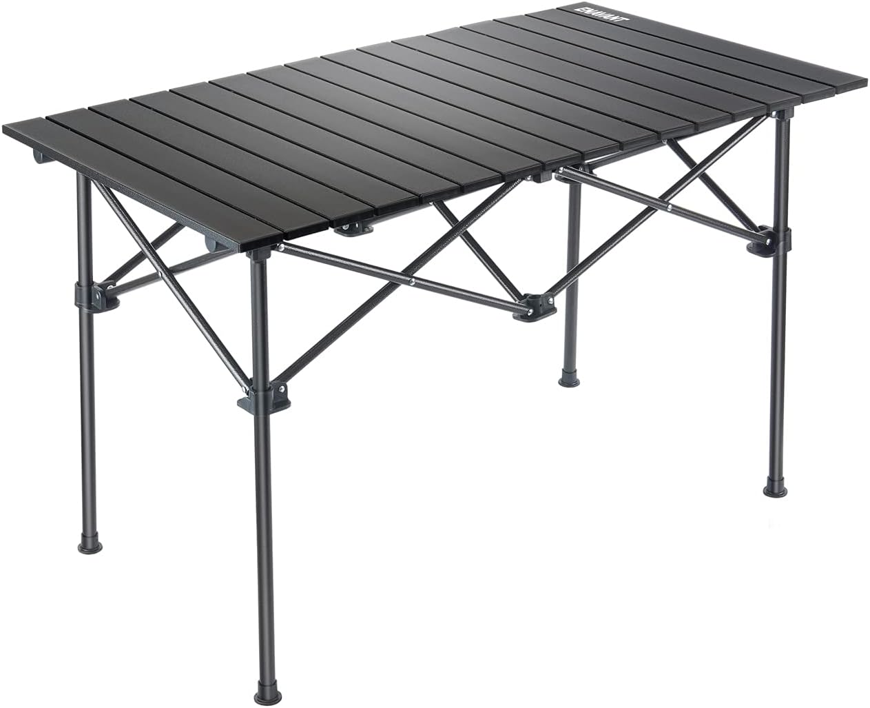 ENAVANT Aluminum Portable Folding Camping Table with Carrying Bag Included, Ideal for Camping, Fishing, Picnics (X-Large)