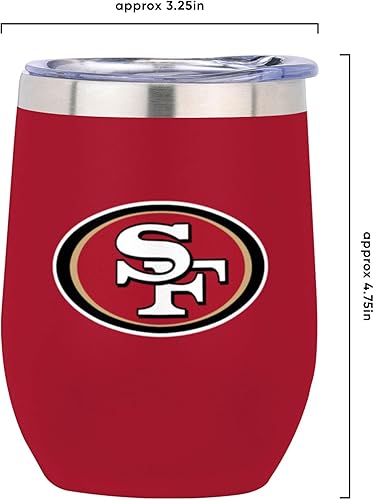 Miniatura 59 de FOCO NFL - Taza de viaje de 12 onzas con aislamiento con logotipo de equipo de la NFL para adultos