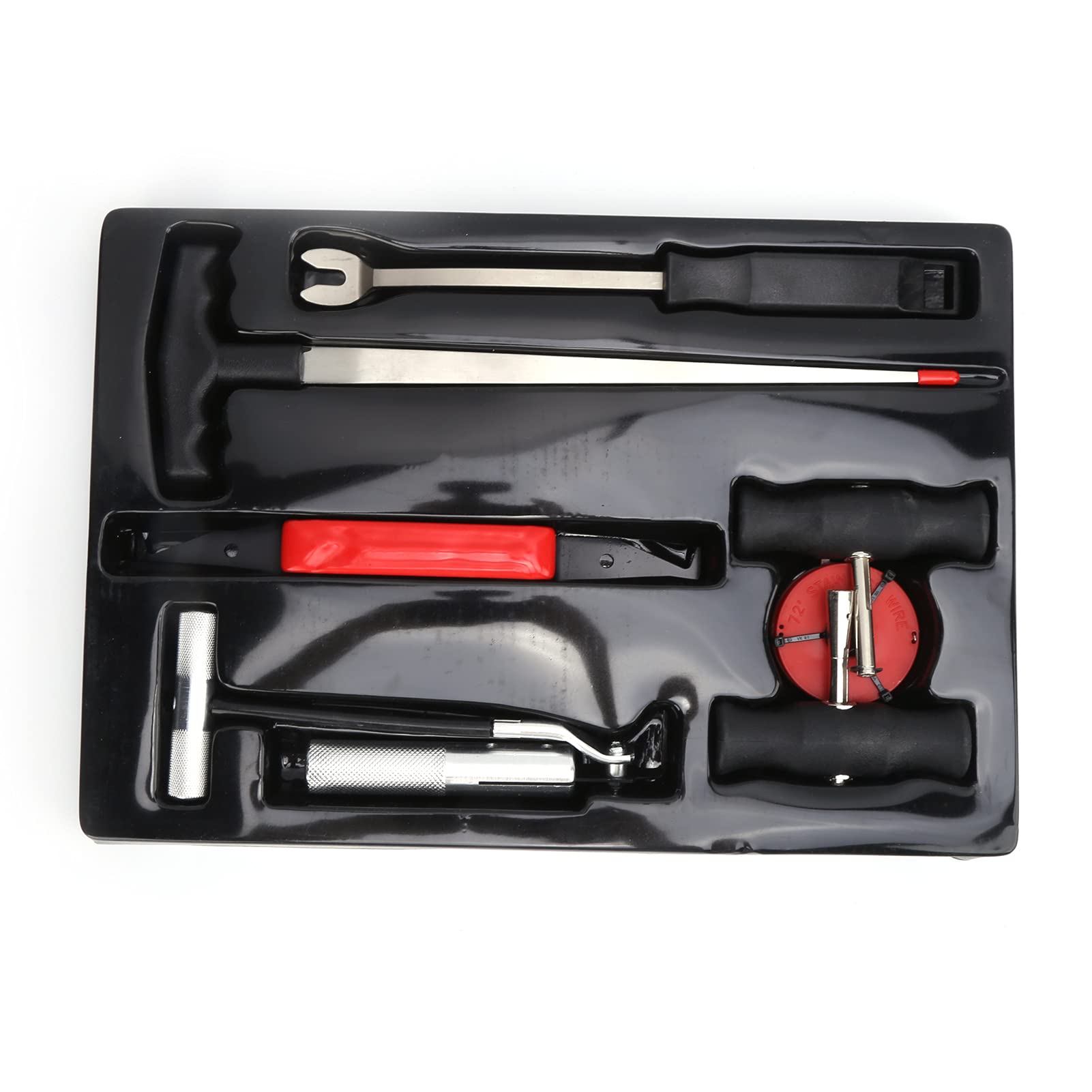 AMAKO 7Pcs Windshield Remover Tool Kit: Universal Metal Windshield Tools for Car Repair and Maintenance