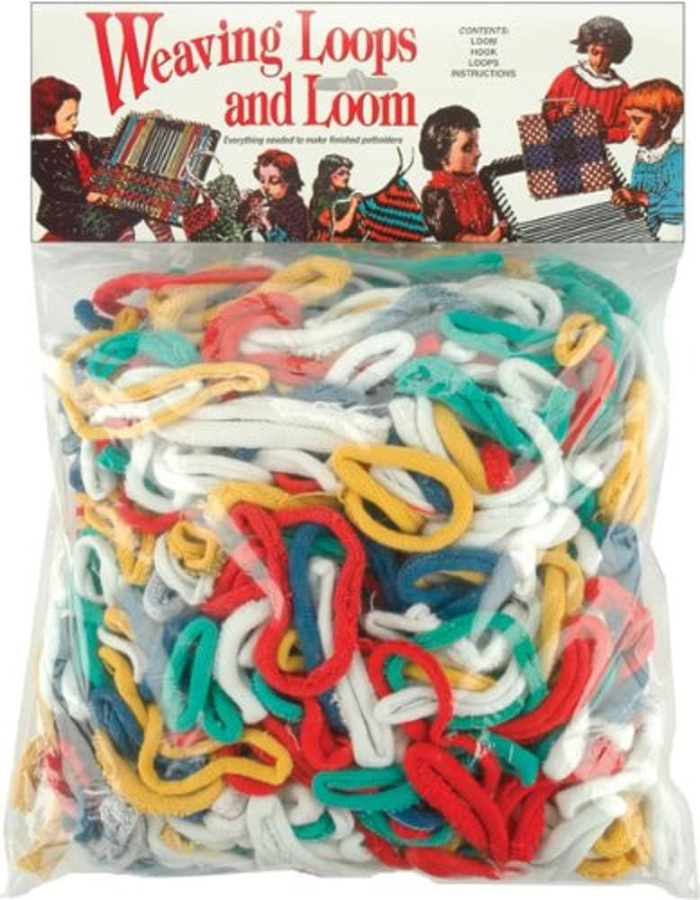 Wool Novelty Loop and Loom Set in Rack Pack with Header