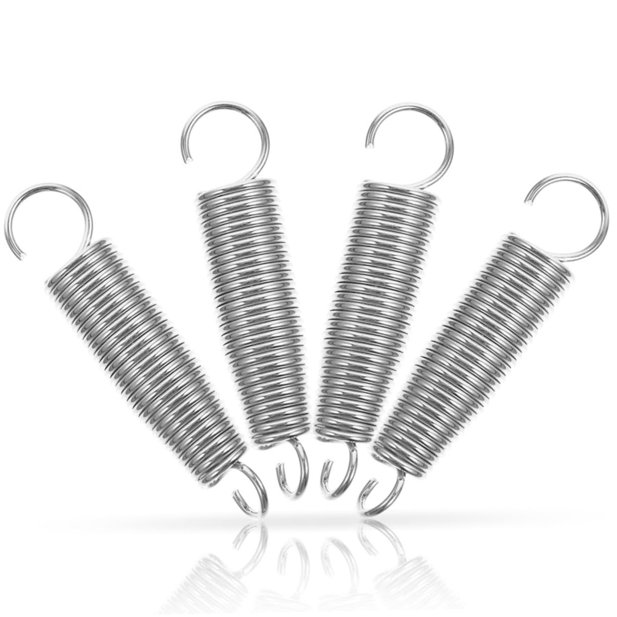 Set 2 Pezzi Molla in Acciaio Inox Per Battente Grancassa, Anelli Di Tensione Per Batteria, Accessori Per Battente Tamburo Compatibili Per Batteristi, Ricambi Per Percussioni
