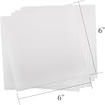 Tosnail 36 Boîtes 6" x 6" Artist Painting Toiles Panneaux Blanc Blanc Toile ajourée Toile Conseil Petites toiles de peinture pour l'huile ou la peinture acrylique Partie