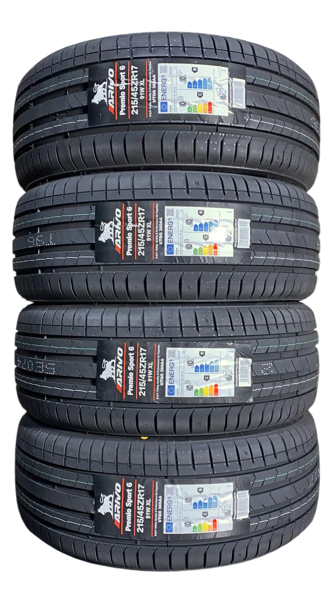 Amazon.co.jp: 215/45R17 91W XL ARIVO PREMIO SPORT 6 サマータイヤ 4