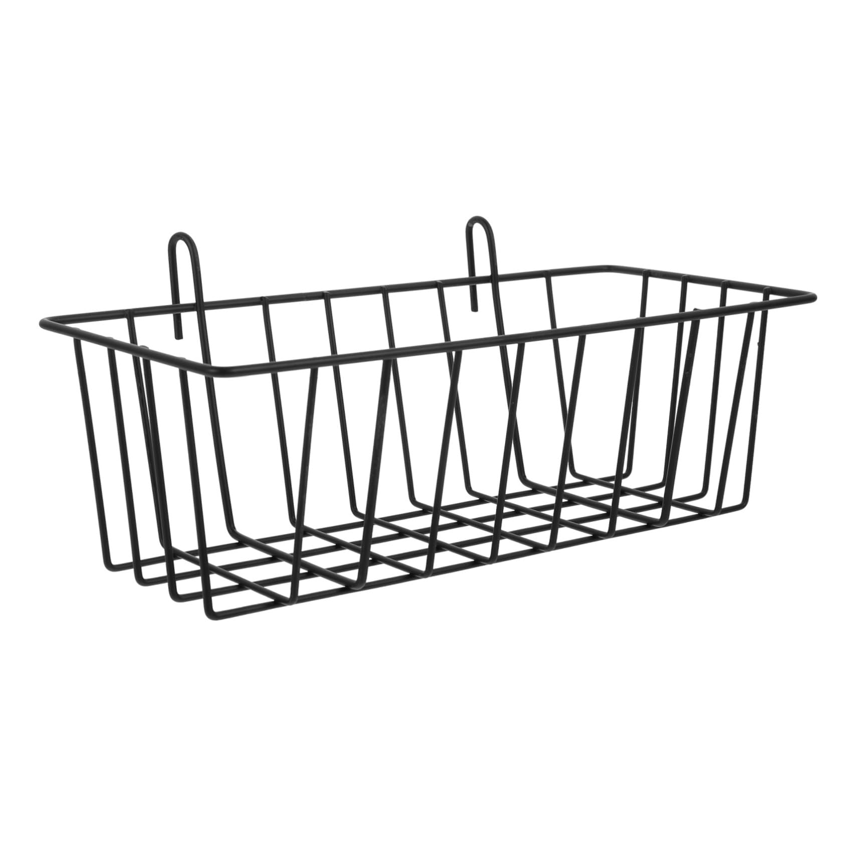 HANABASS Rabbit Hay Feeder Metal Rack Holder for Rabbits Durable and Easy to Clean Minimizes Waste for Daily Use Black Color