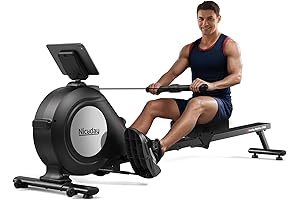Magnetic Rowing Machine, Home Workout Equipment featuring 350 lb Weight Capacity, 16...