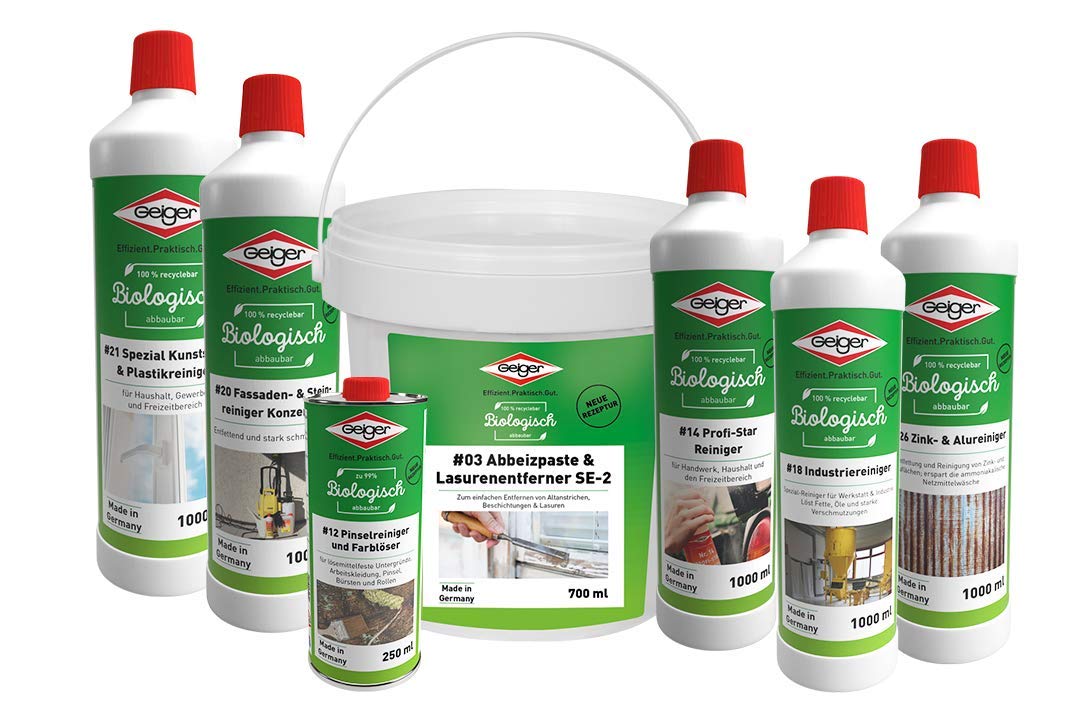 Geiger Chemie Nr. 12 Pinselreiniger & Farblöser 5 Liter Kanister