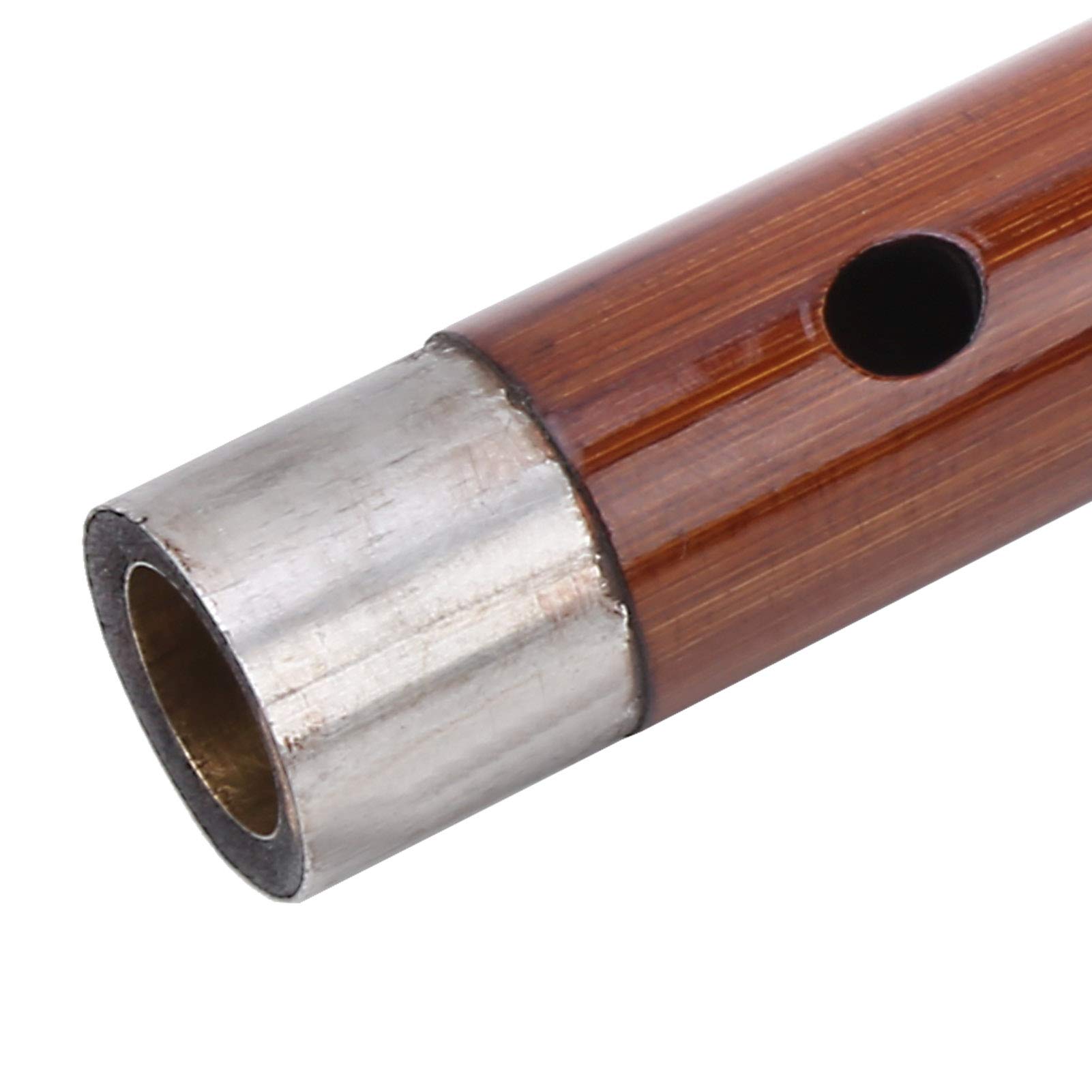 MTLAVISHY Professional F Key Bamboo Flauta Exquisito Instrumento musical ideal para actuaciones musicales y práctica Hecha de 8 años de bambú amargo seco con conector de