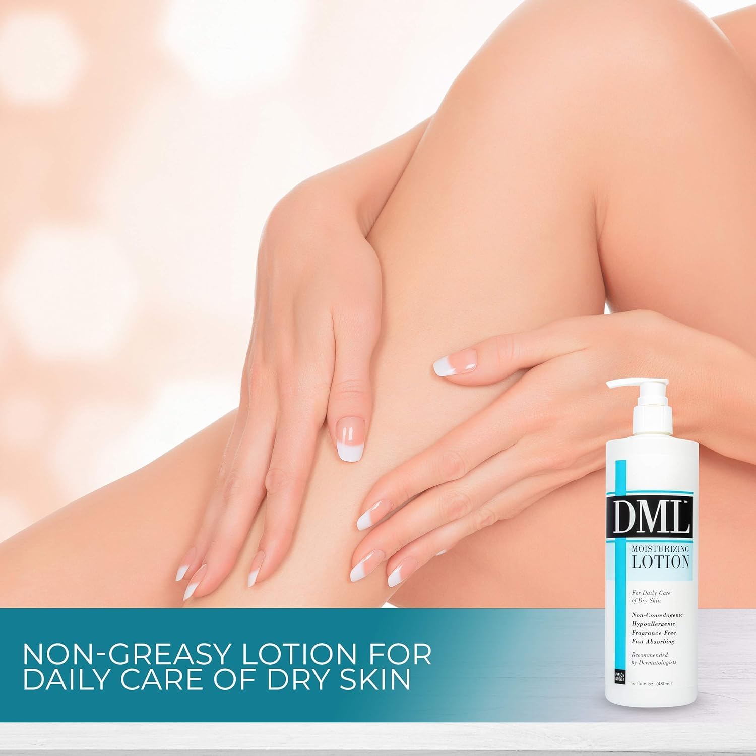 DML Moisturizing Lotion 16 oz (Pack of 6)