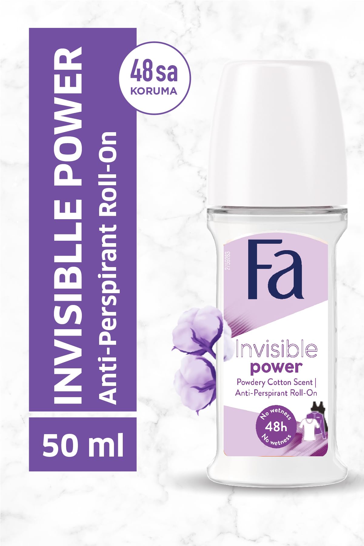 Fa Invisible Power Kadın Terleme Karşıtı Roll-On 50 ml 1 Adet