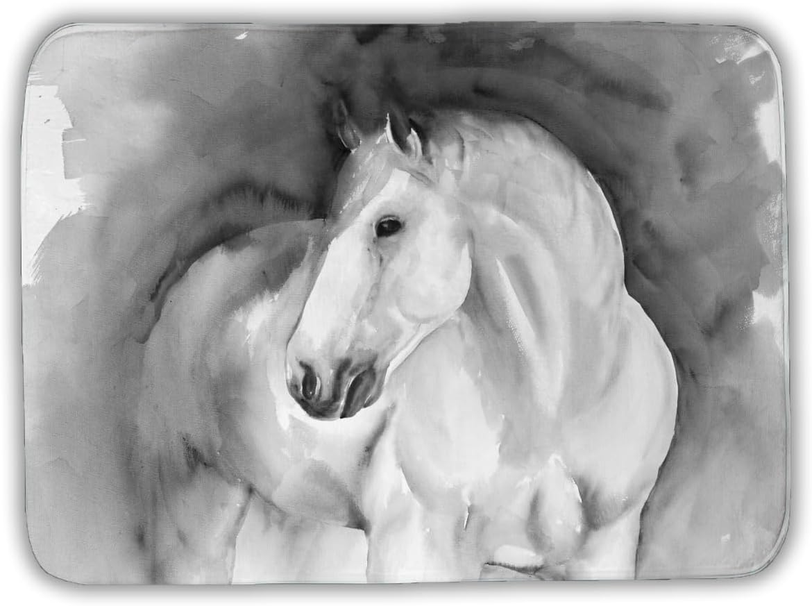 Begin Home Decor C1BM1724QA0L1H 17 x 24 in. Beauty Livingroom Gray Bath Mat - Stylish Home Decor Accent