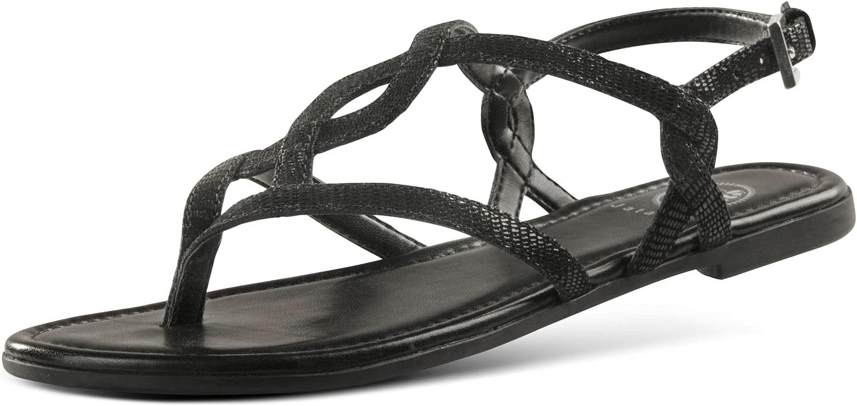 JATAREASlip-On Flat Gladiator Sandals for Women | Comfortable Ankle Strap Open Toe Cross Strappy Womens Gladiator Sandals Perfect for Dressy Summer