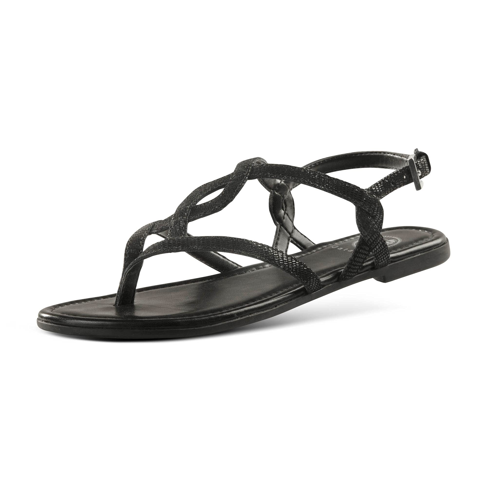 JATAREASlip-On Flat Gladiator Sandals for Women | Comfortable Ankle Strap Open Toe Cross Strappy Womens Gladiator Sandals Perfect for Dressy Summer