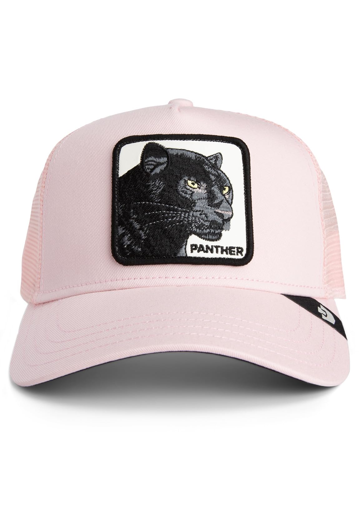 Goorin Bros. Cappellino Trucker con motivo pantera, colore rosa cipria, Taglia: Taglia unica