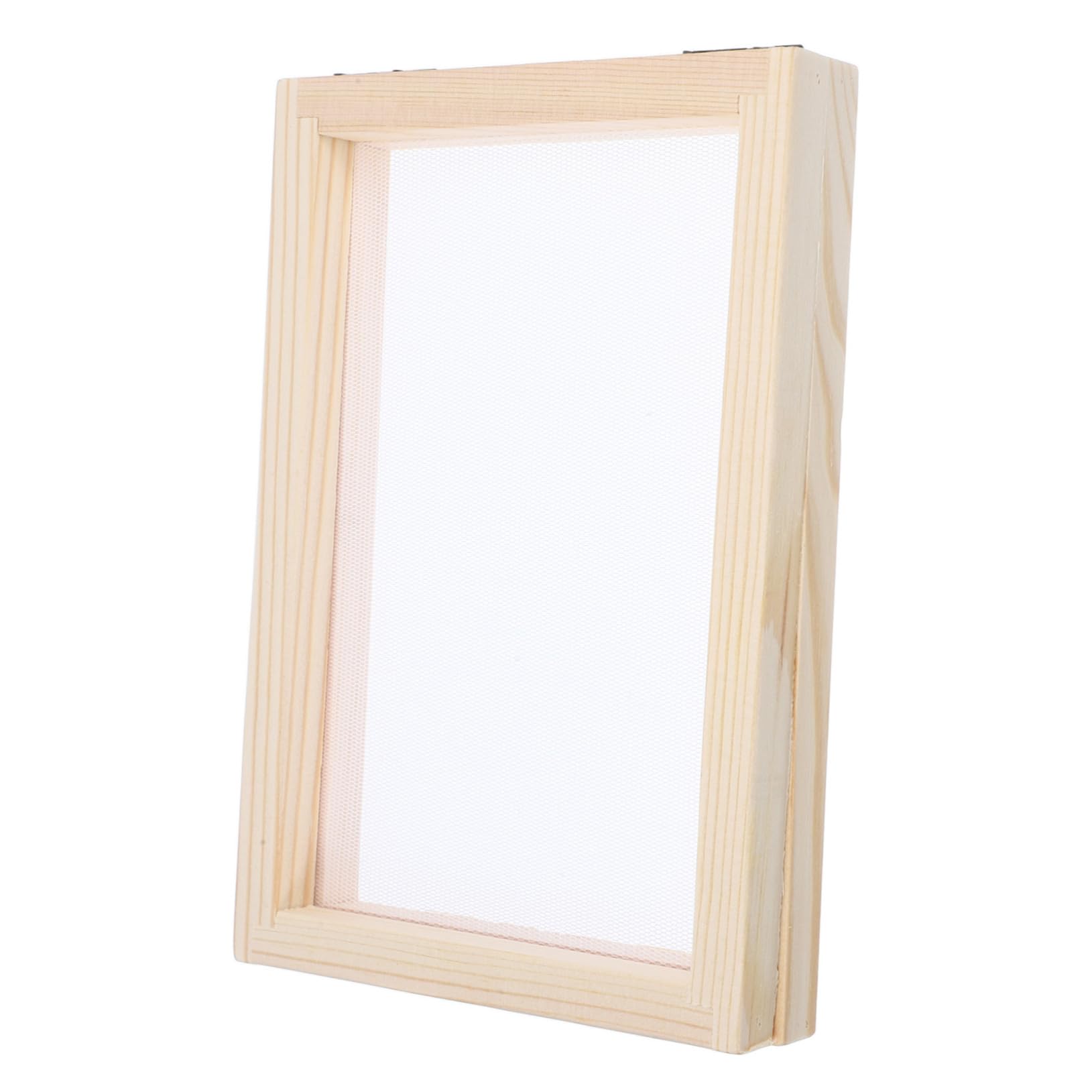 TEHAUX DIY Paper Making Screen Kit Wooden Craft Frame Paper Molding Mould for Boys and Girls Handmade Paper Craft