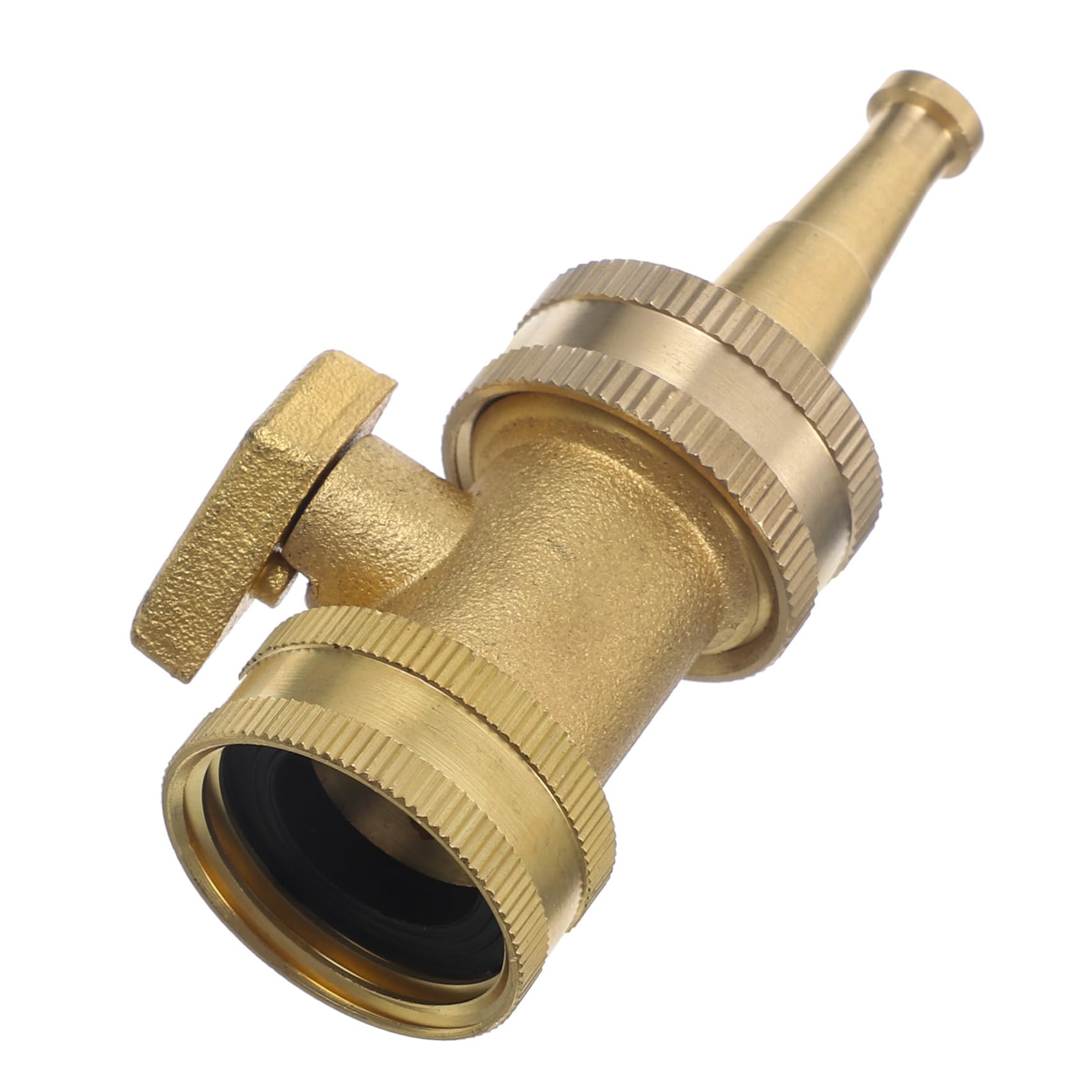 BESPORTBLE 2 Ensembles tuyau d' arrosage extensible arrosage tuyau d'arrosage tuyau d’arrosage garden hose vannes d'eau Buse vannes filetées coupleur de raccord de tube laiton Golden