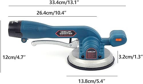 Miniatura 2 de Máquina de azulejos de mano para piso de pared Máquina niveladora de baldosas Máquina automática de azulejos de mano, herramienta vibradora de