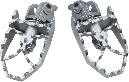 Para KTM 790 Adventure R 790 ADV S 890 ADV R 1050 1090 1190 Reposapiés delantero de motocicleta Reposapiés Reposapiés Pinzas Pedal Placa Reemplazo