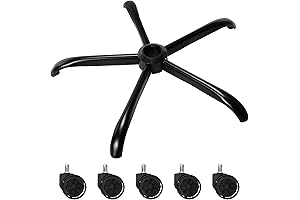 Frassie 28" Office Chair Base Replacement Heavy Duty 2500 Lbs