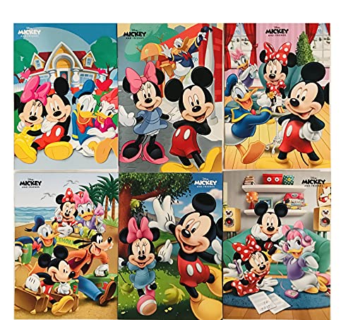 12 Sets Of Disney Mickey Mouse & Friends Coloring Books And Crayon Set Children Party Favors Bag Filler #TOP4